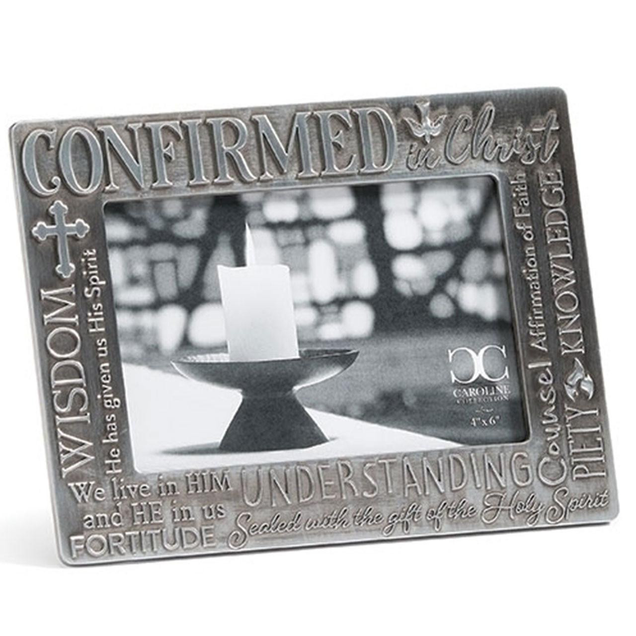 Word Confirmation Photo Frame for 4"x6" photograph