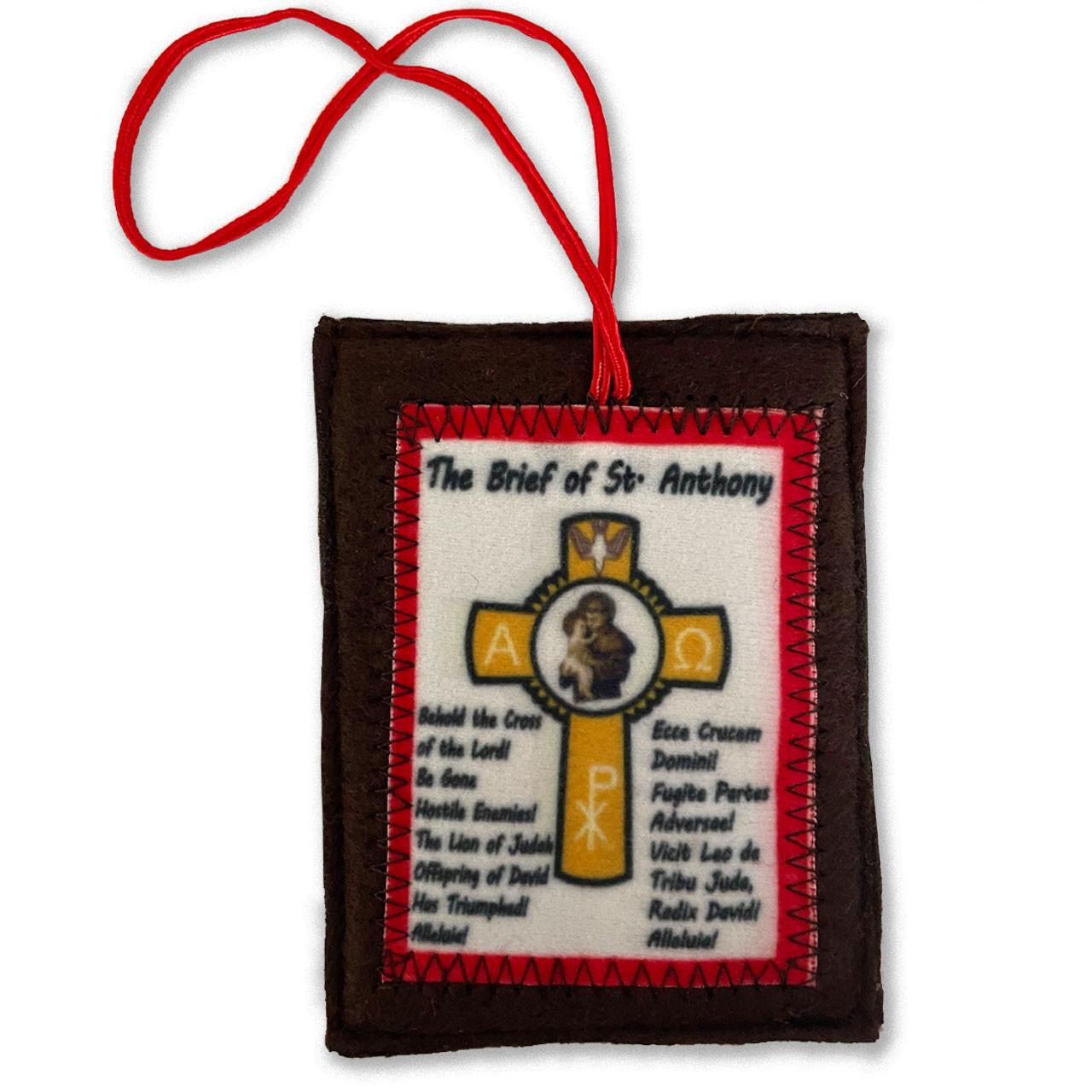 Large Saint Anthony Brief Scapular