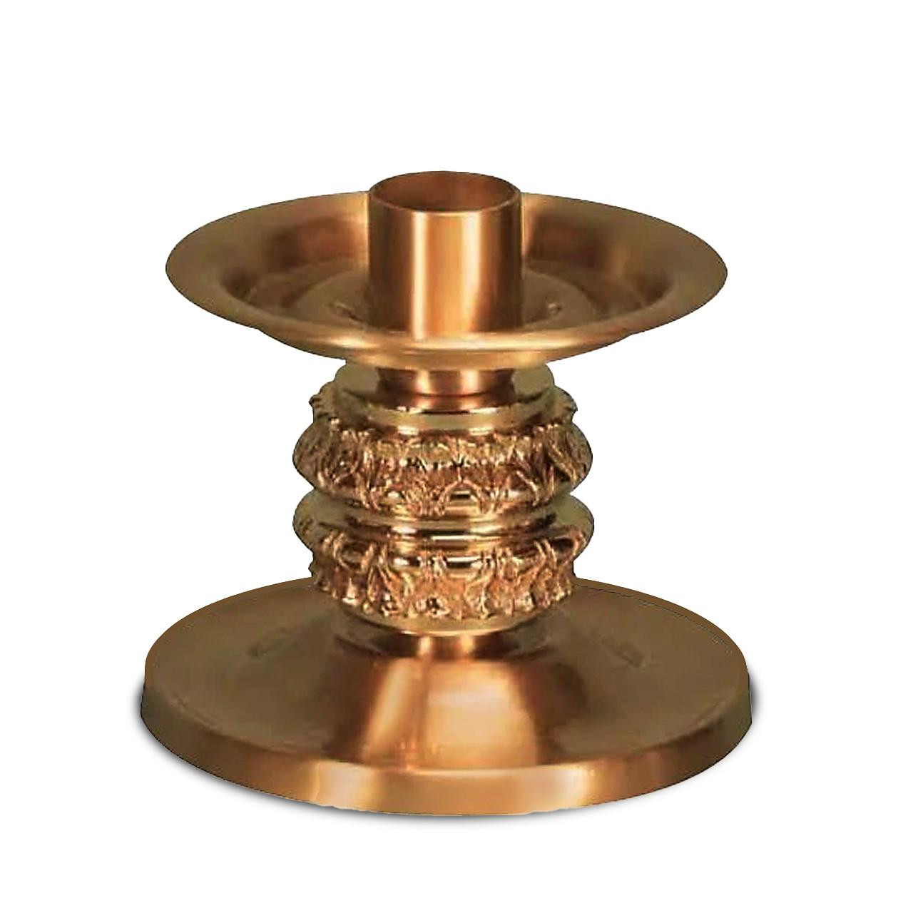 S71C30A  Altar Candlestick in Bronze