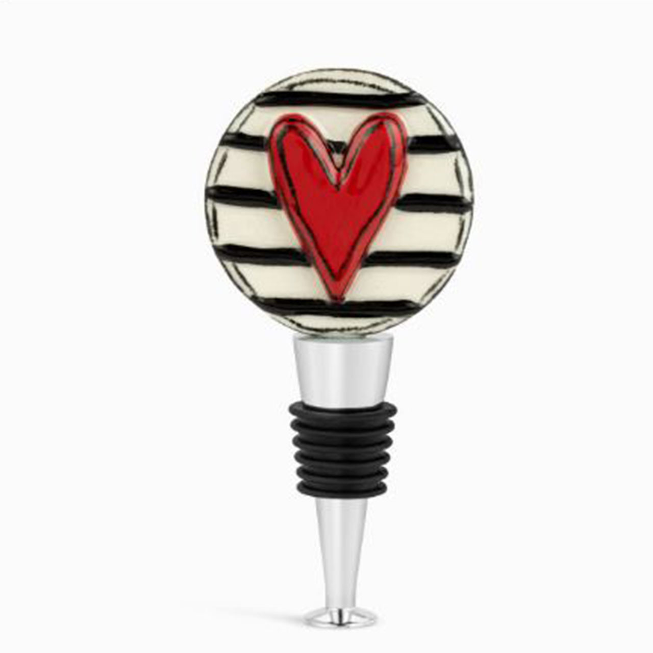 DEMDACO Heart Bottle Stopper - Thumbnail 3
