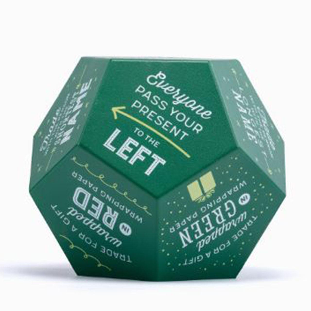 Another side of the Gift Exchange Dice Game