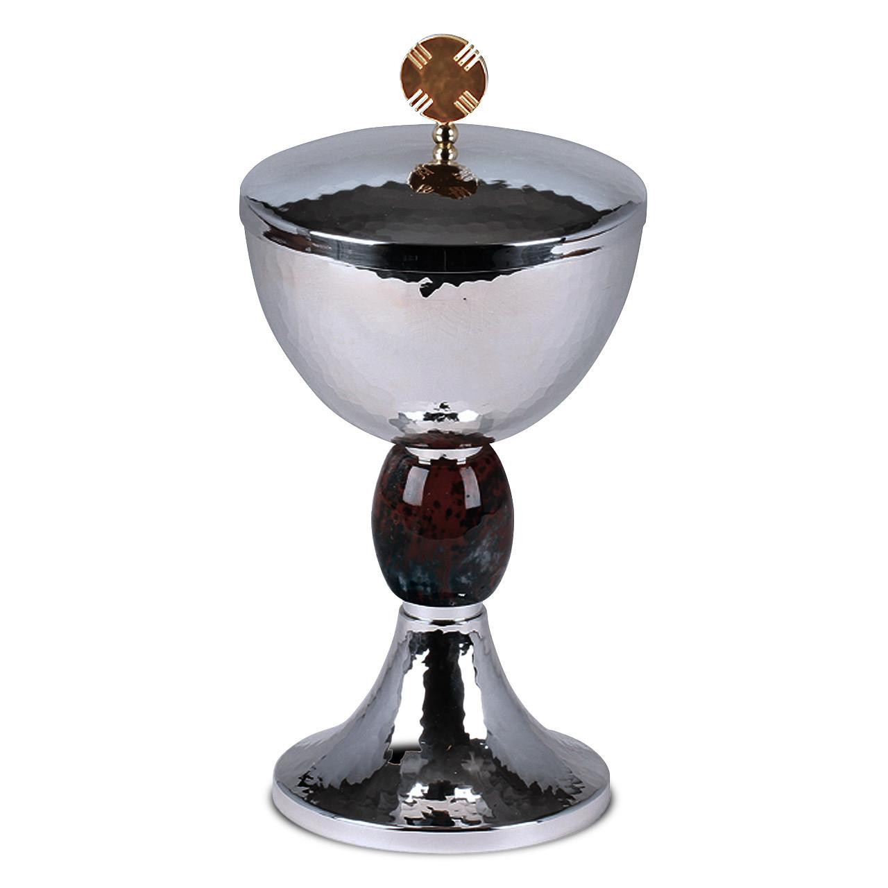 K2532 Ciborium in Silver-Plate 370 Host Capacity
