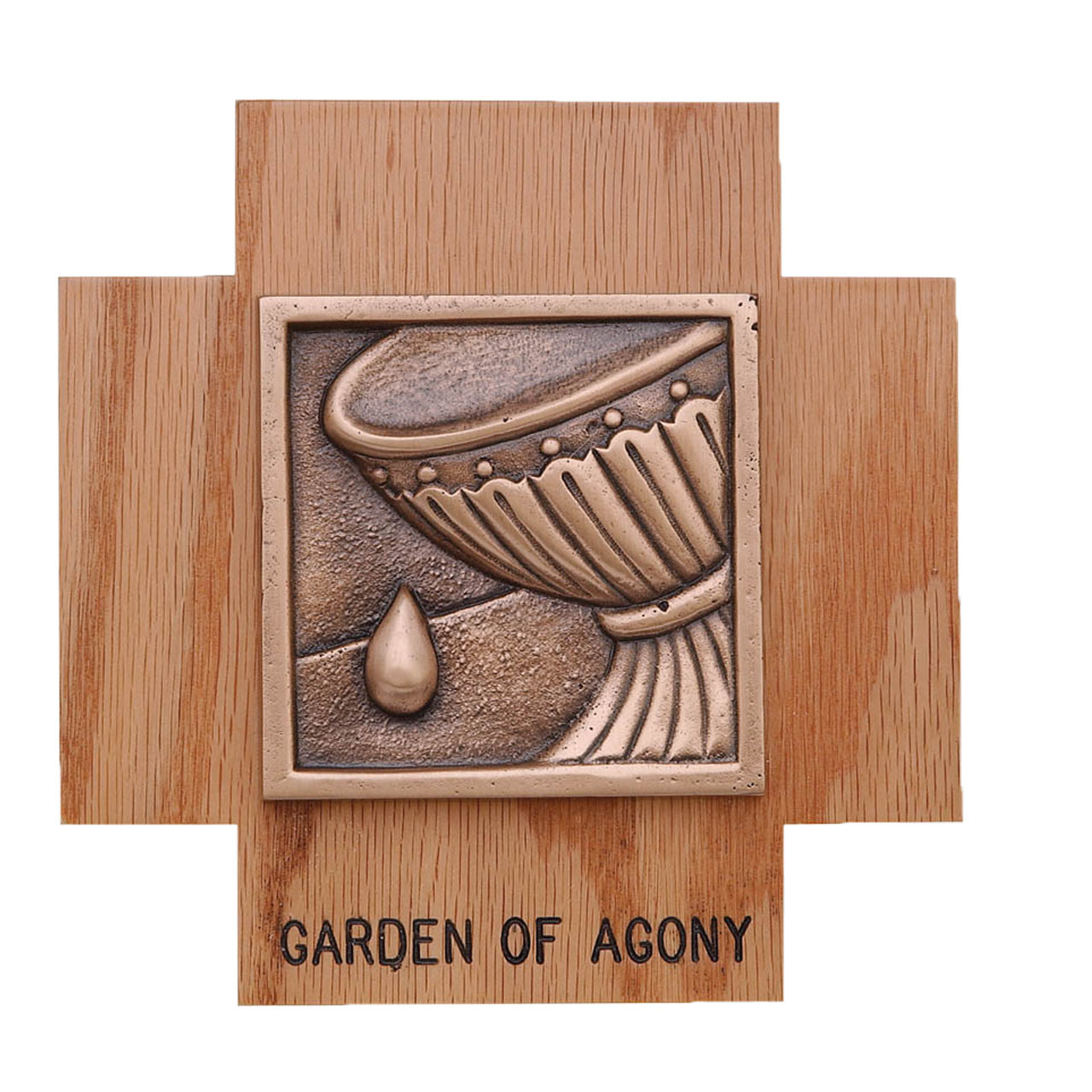 1101153  Station Set Bronze and Wood