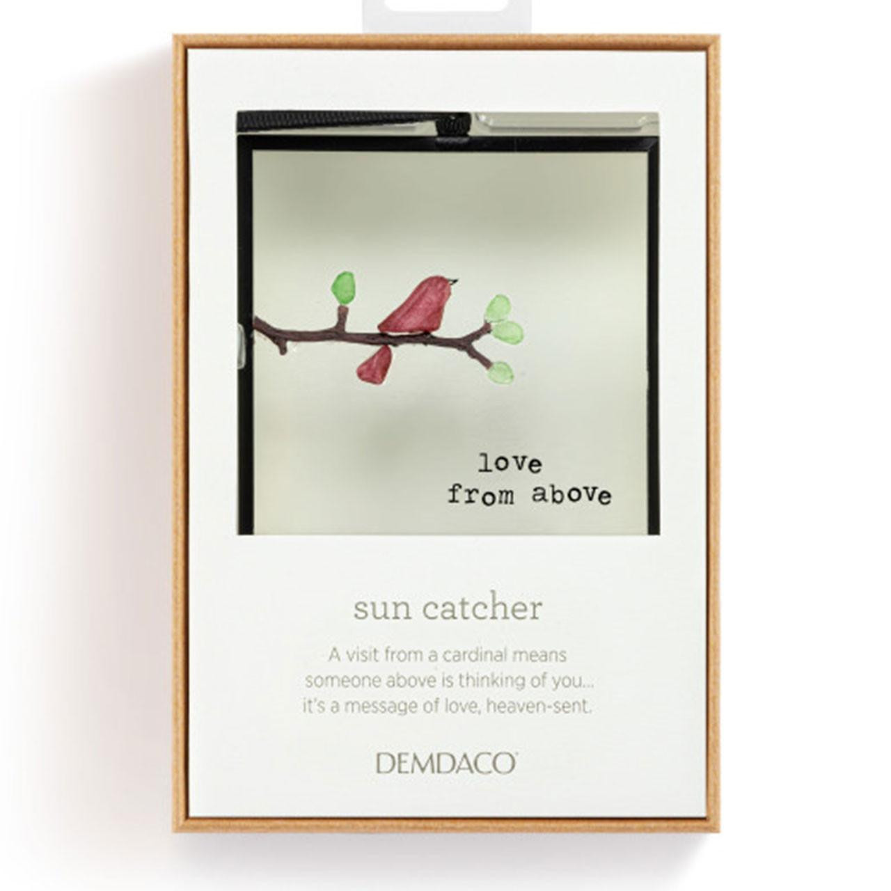 Packaging for the Demdaco Love From Above Suncatcher