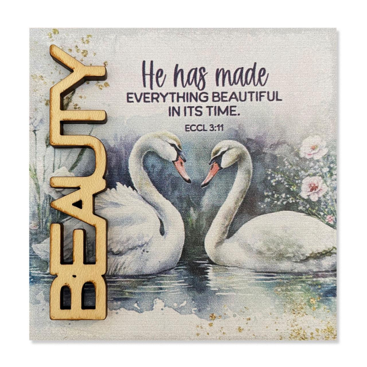 Beauty Magnet and Plaque