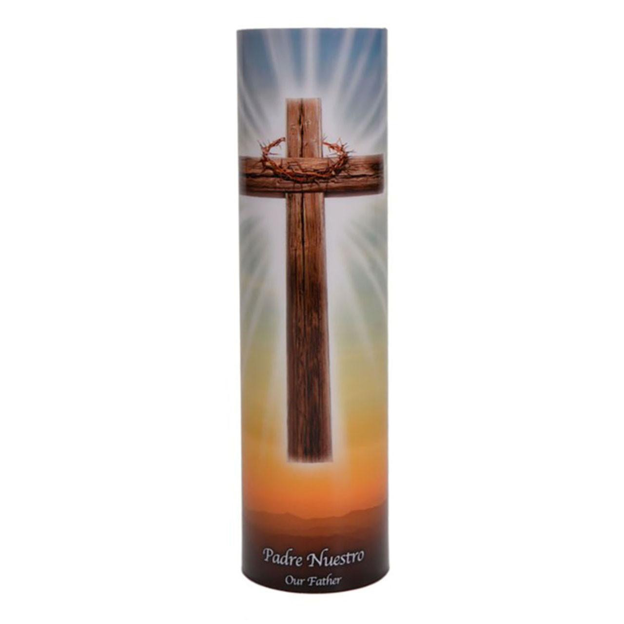 2X8 LED Our Father Candle