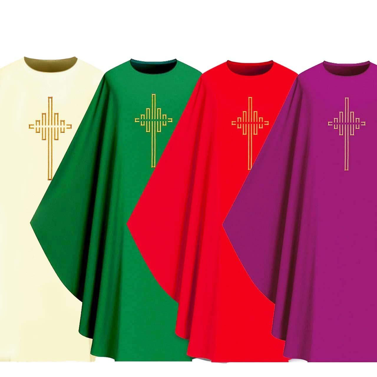 5058 Gothic Chasuble in Dupion