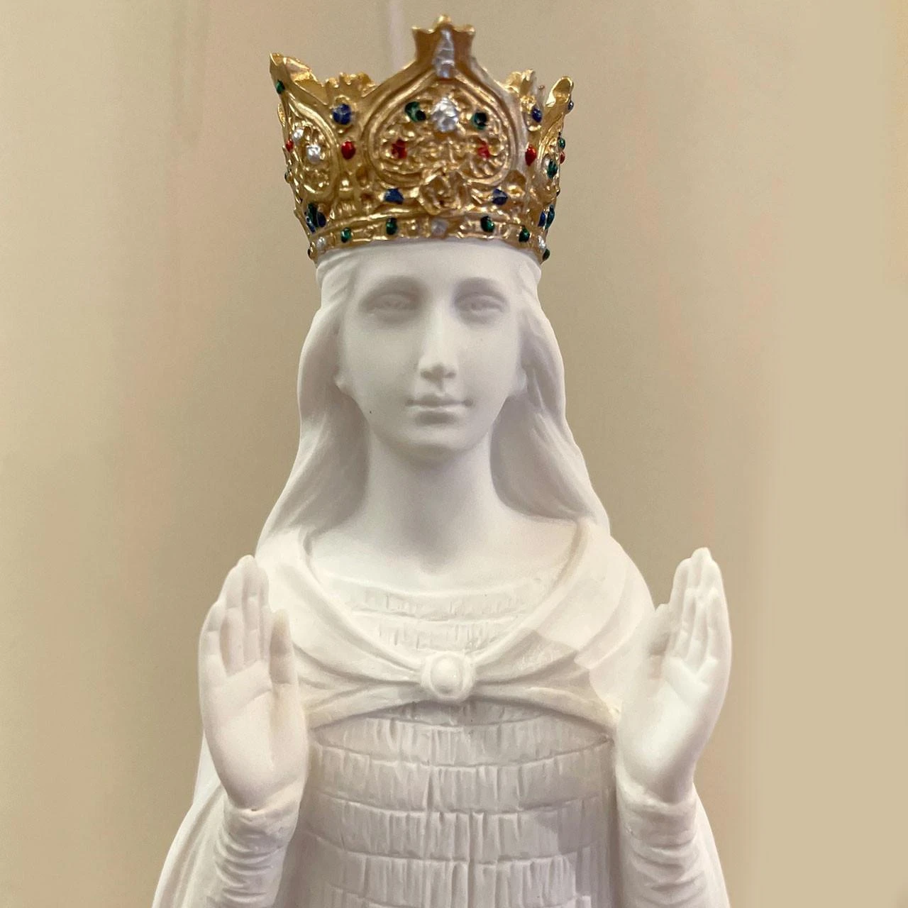Detail of the Our Lady of Knock Statue
