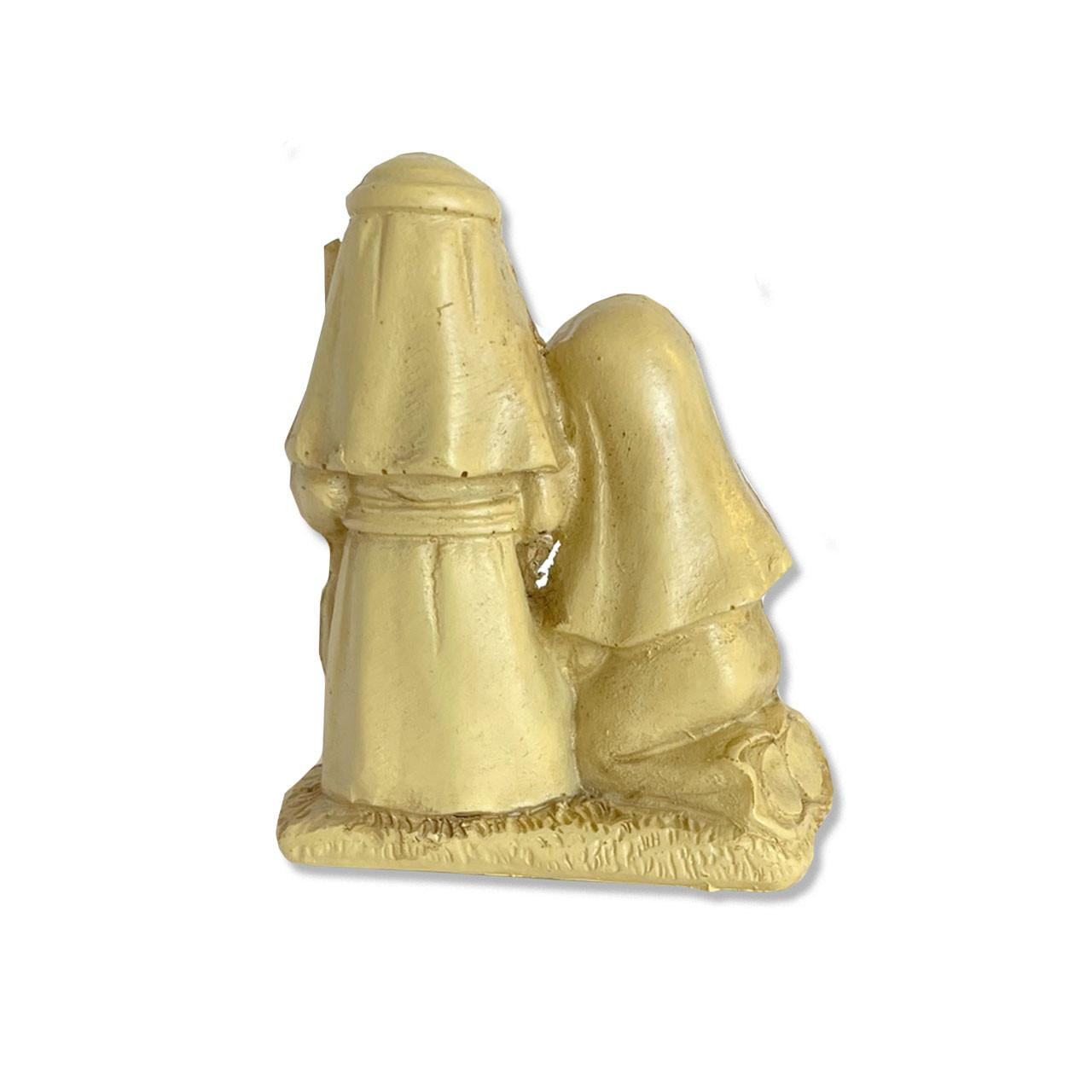 Back view of the Mini Holy Family Figurine