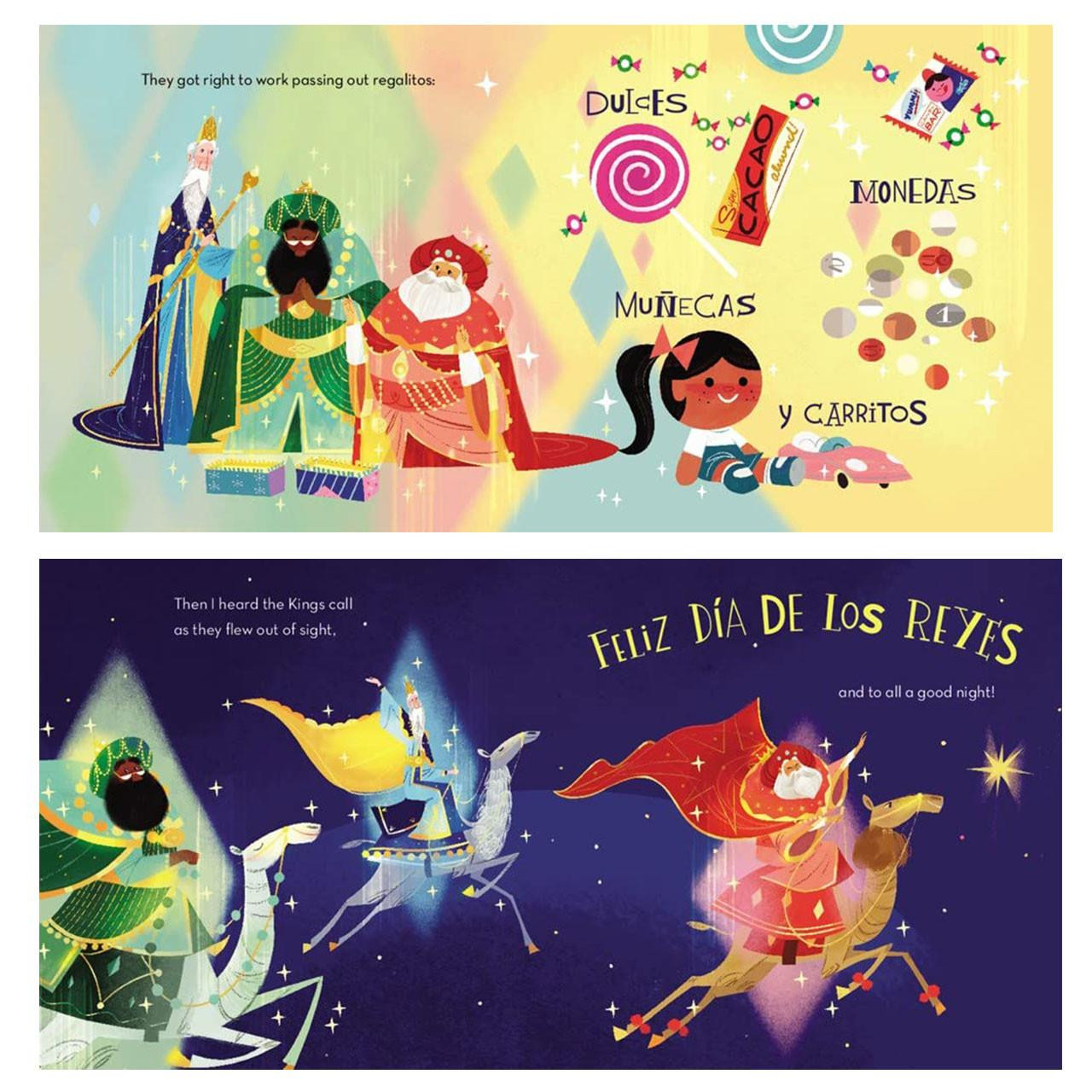 More inside pages of La Noche Before Three Kings Day