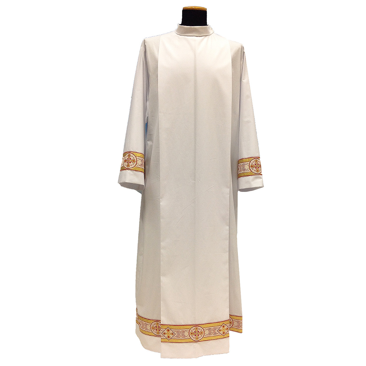 782/06 Alb with Red and Gold Banding