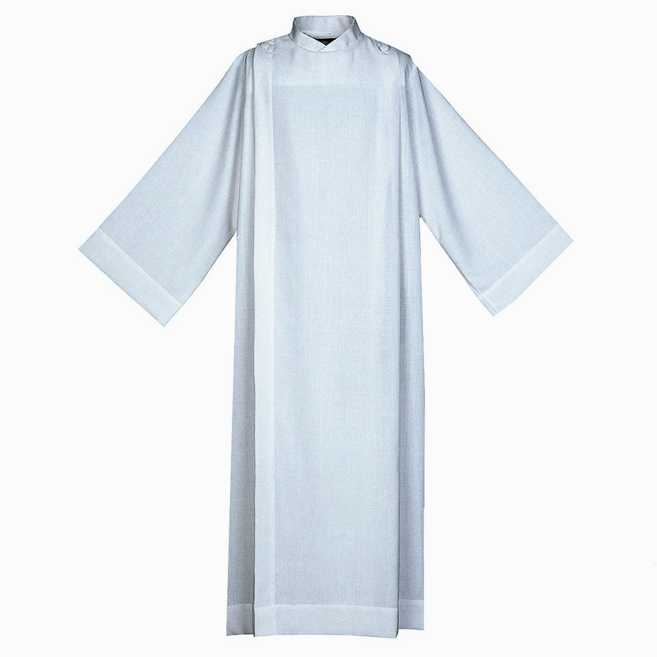 437 Front-Wrap Alb in Polyester