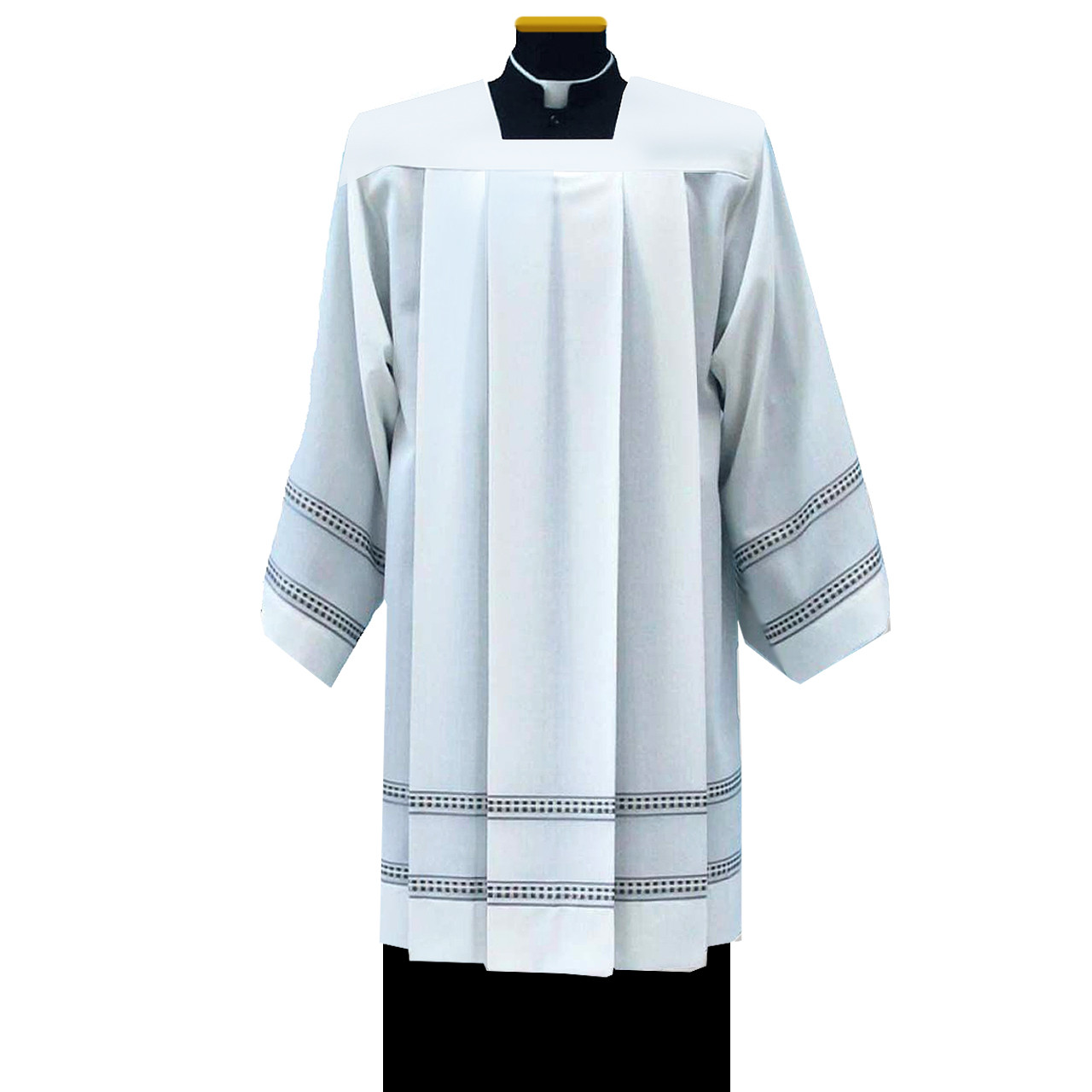 953 Surplice with Woven Inserts