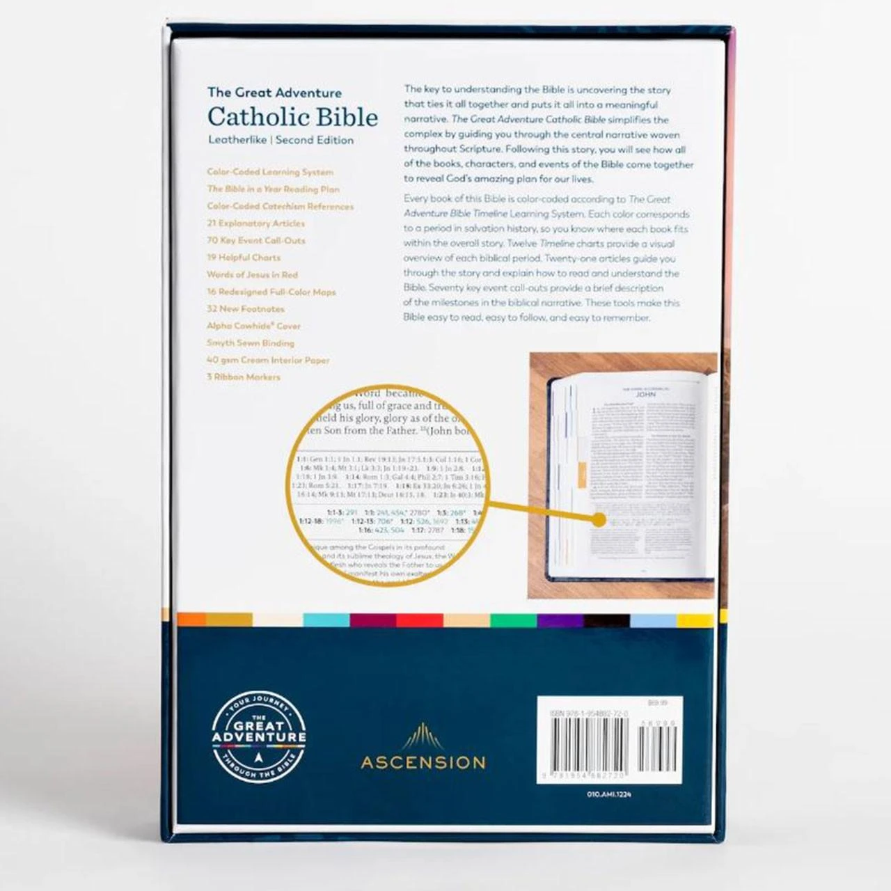 Back of the 2nd Edition  Great Adventure Bible