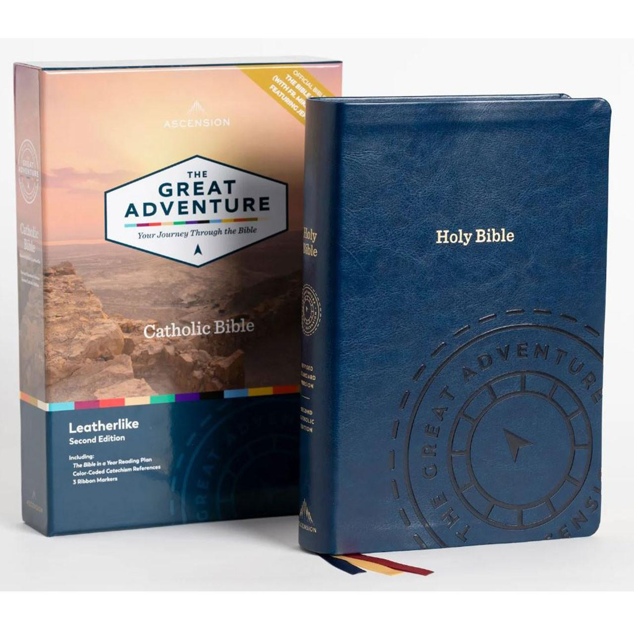 2nd Ed Leatherlike Great Adventure Bible | St. Patrick's Guild