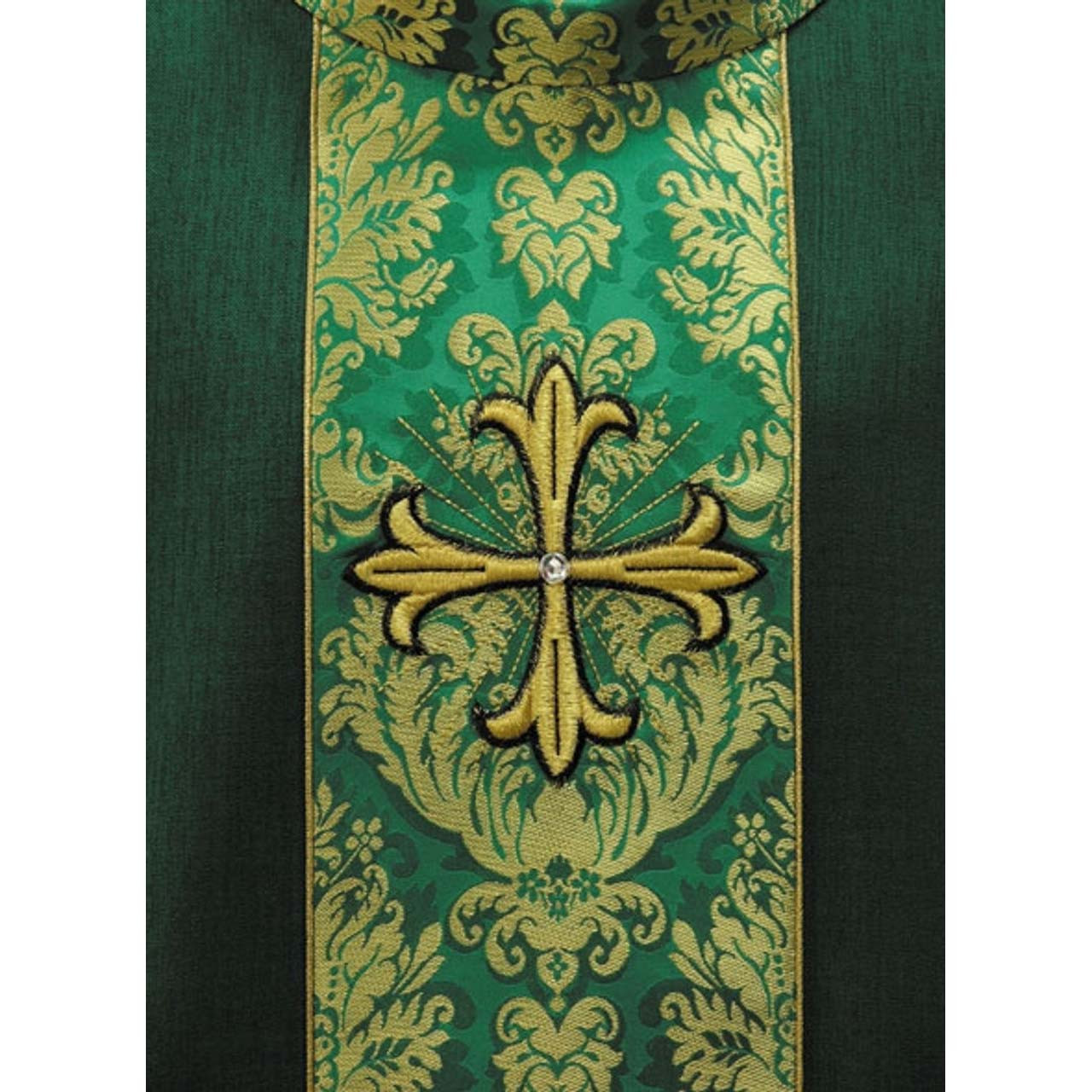 2133 Chasuble with Italian Brocade