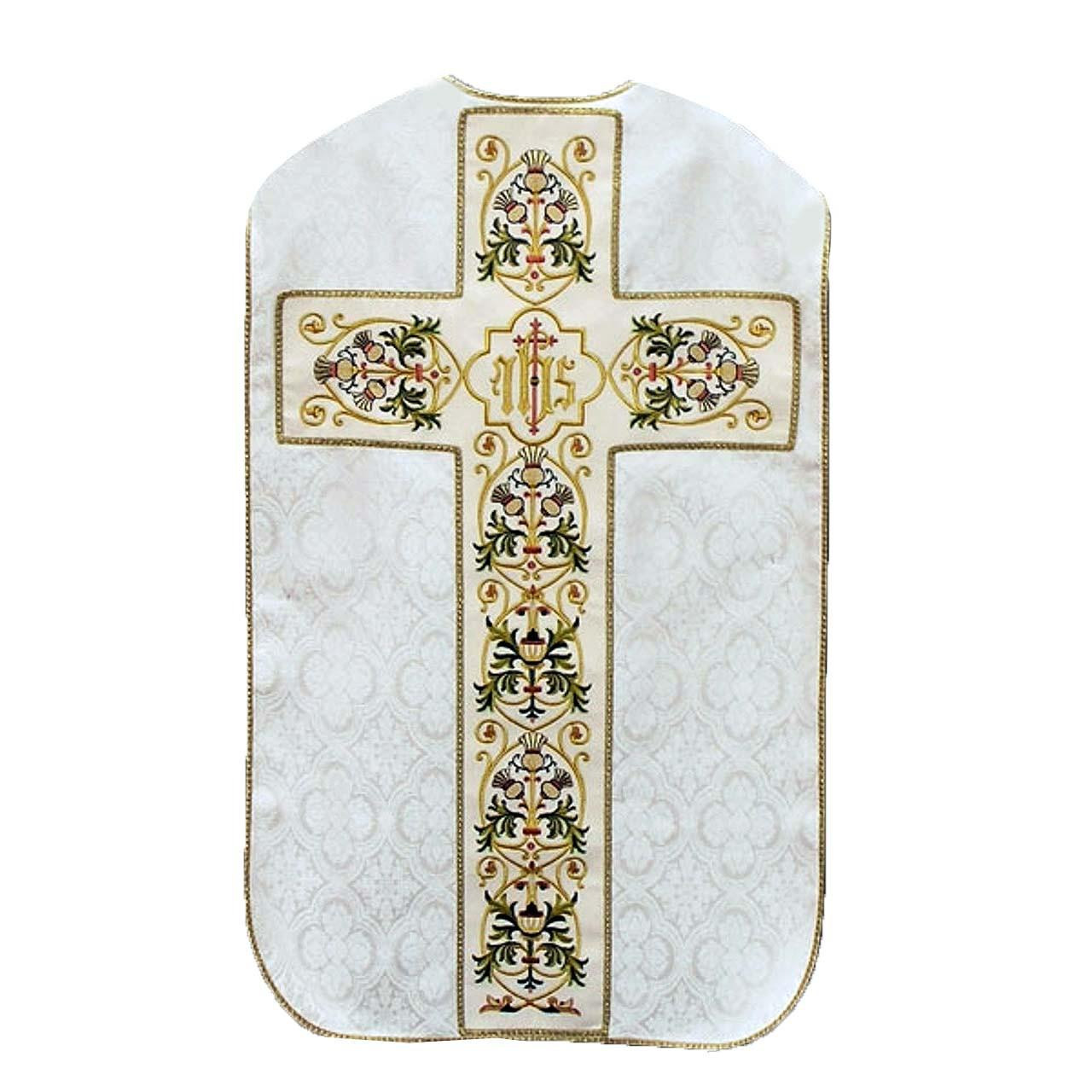 RO2 Roman Style Chasuble in Damask