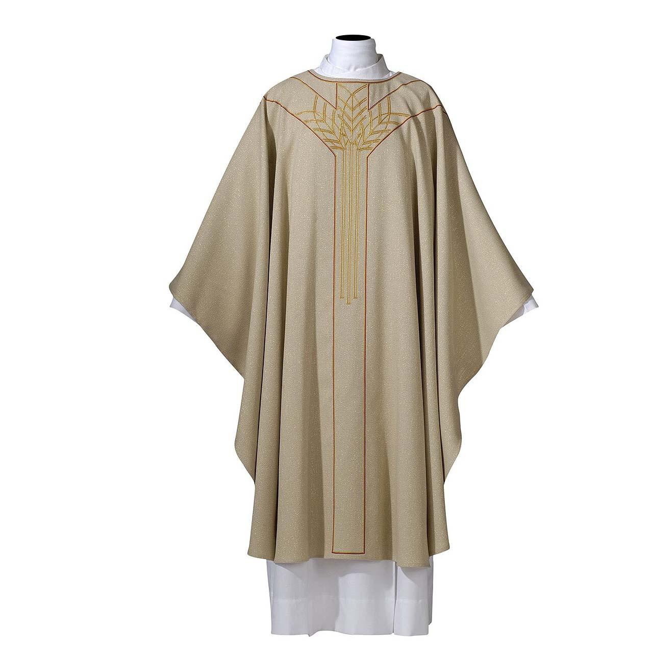 1289 Philip Series Chasuble in Wool Blend Gold
