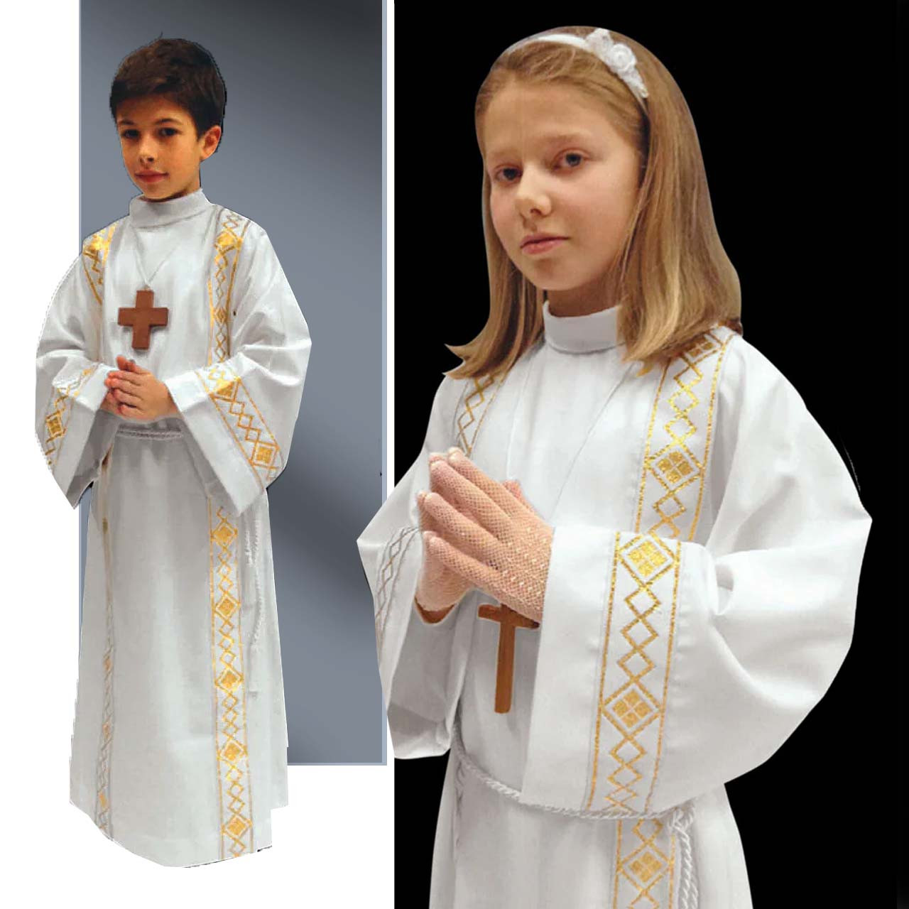 030  Altar Server Tunic w/Banding