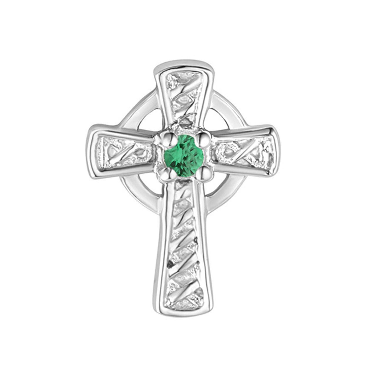 Detail view of the earring design