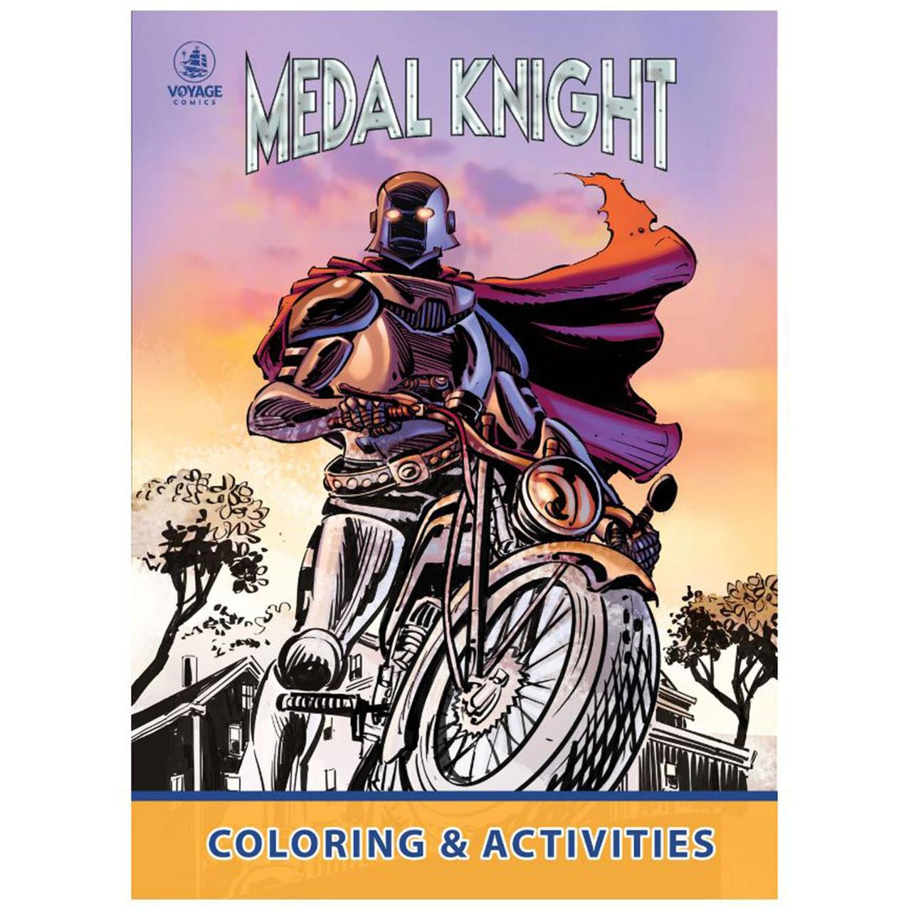 Medal Knight Coloring & Activities Book