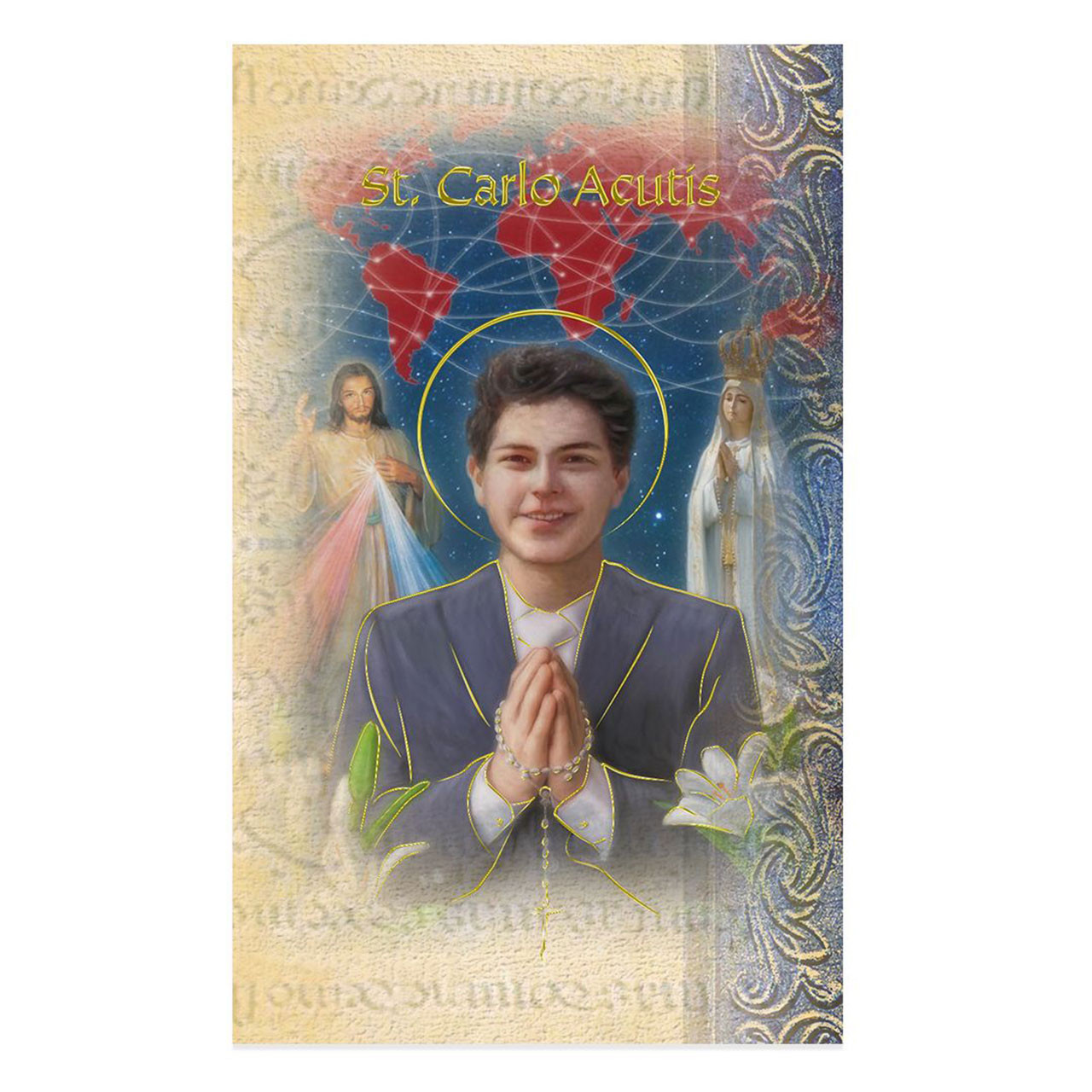 St. Carlo Acutis 2-Page Bio Pamphlet