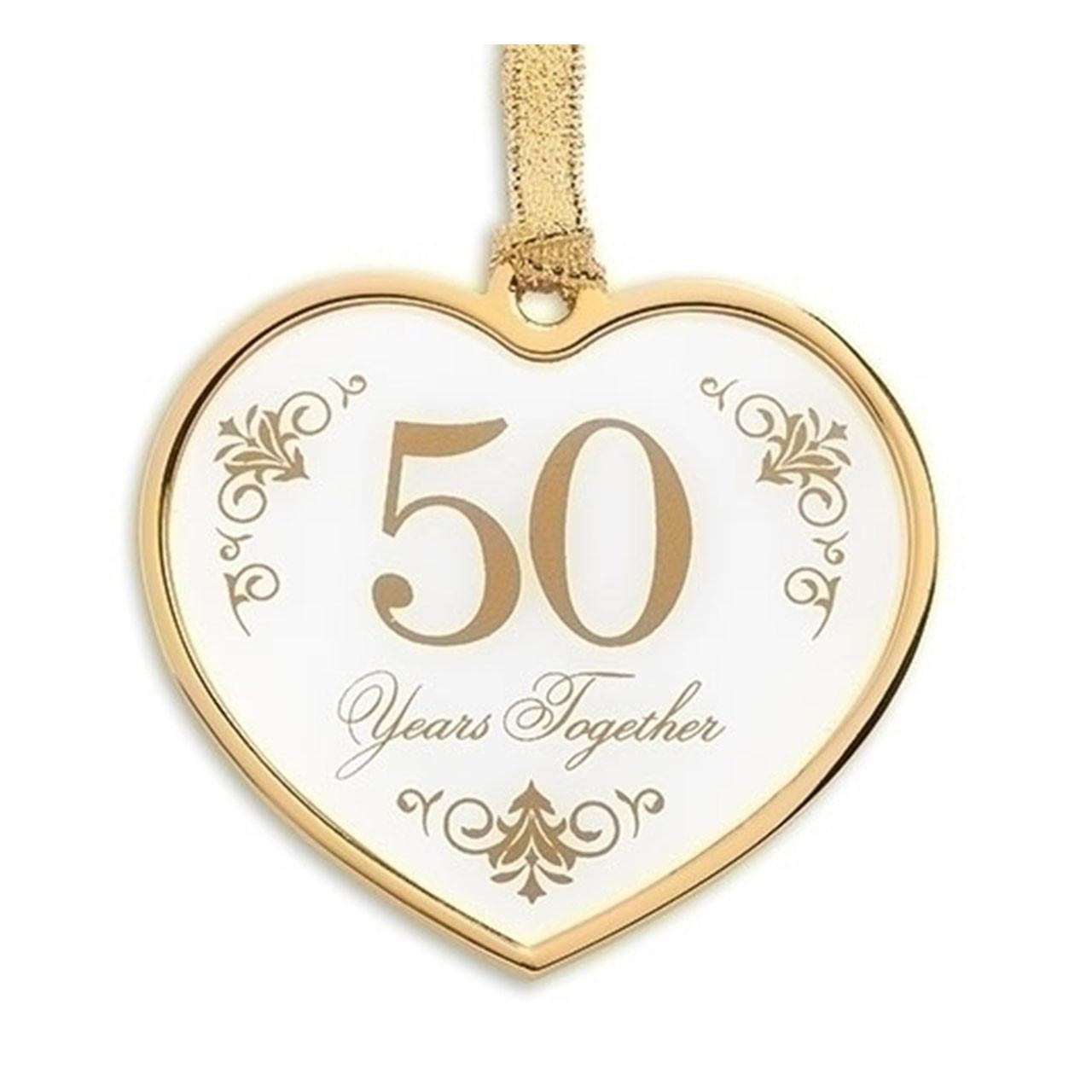 Boxed 50th Anniversary Ornament