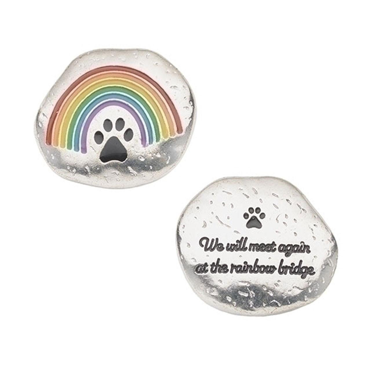 Pet Rainbow Bridge Memorial Token