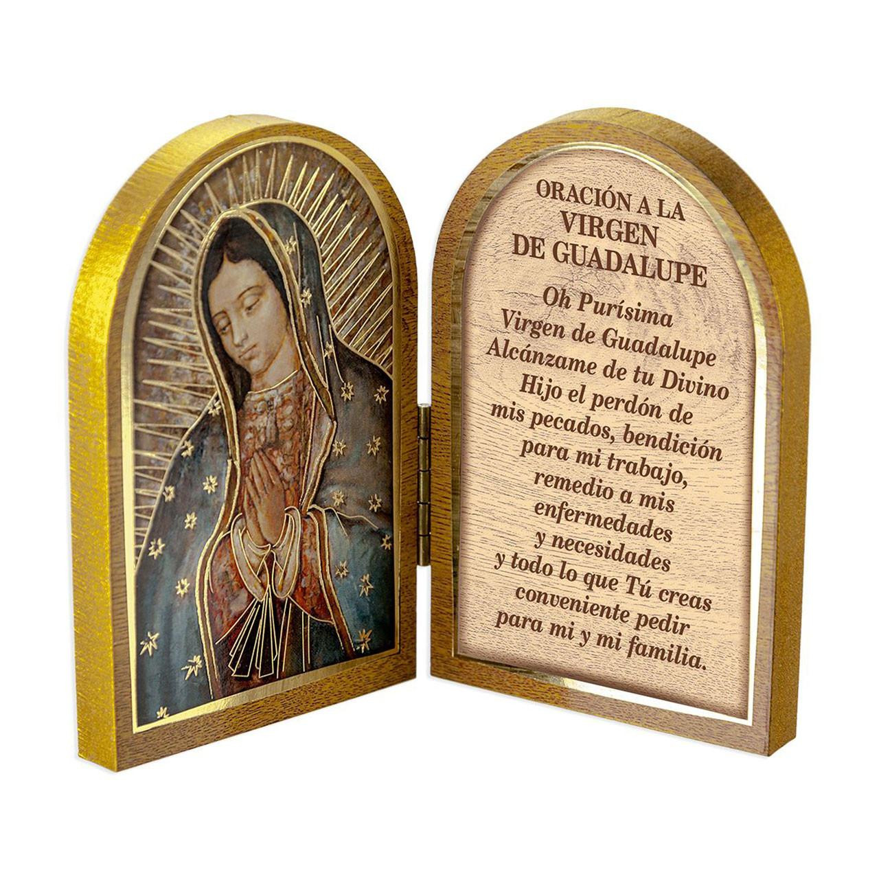 Spanish Our Lady of Guadalupe Diptych