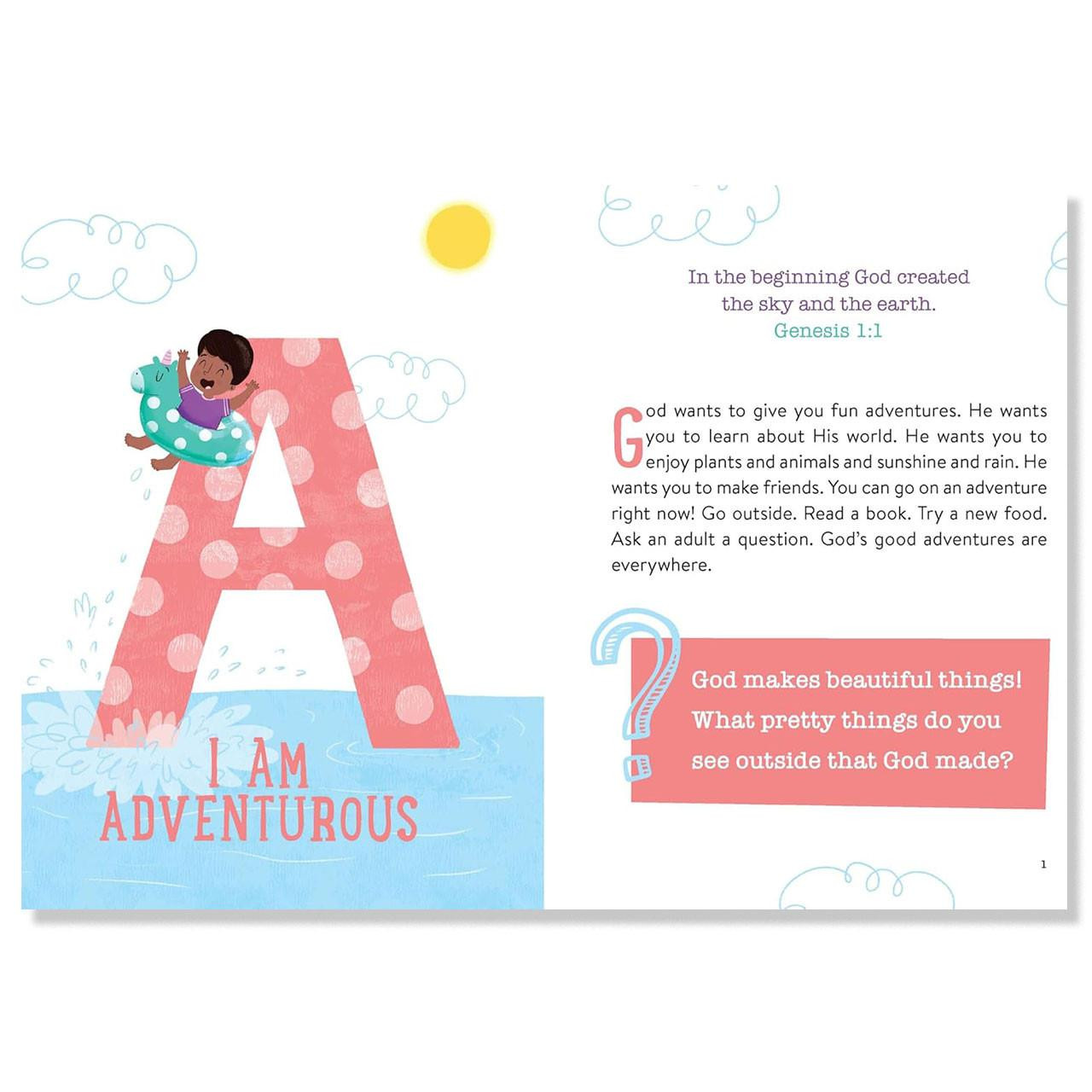 Letter "A" Devotion in God Made Me A-Z by Allison Bemiss