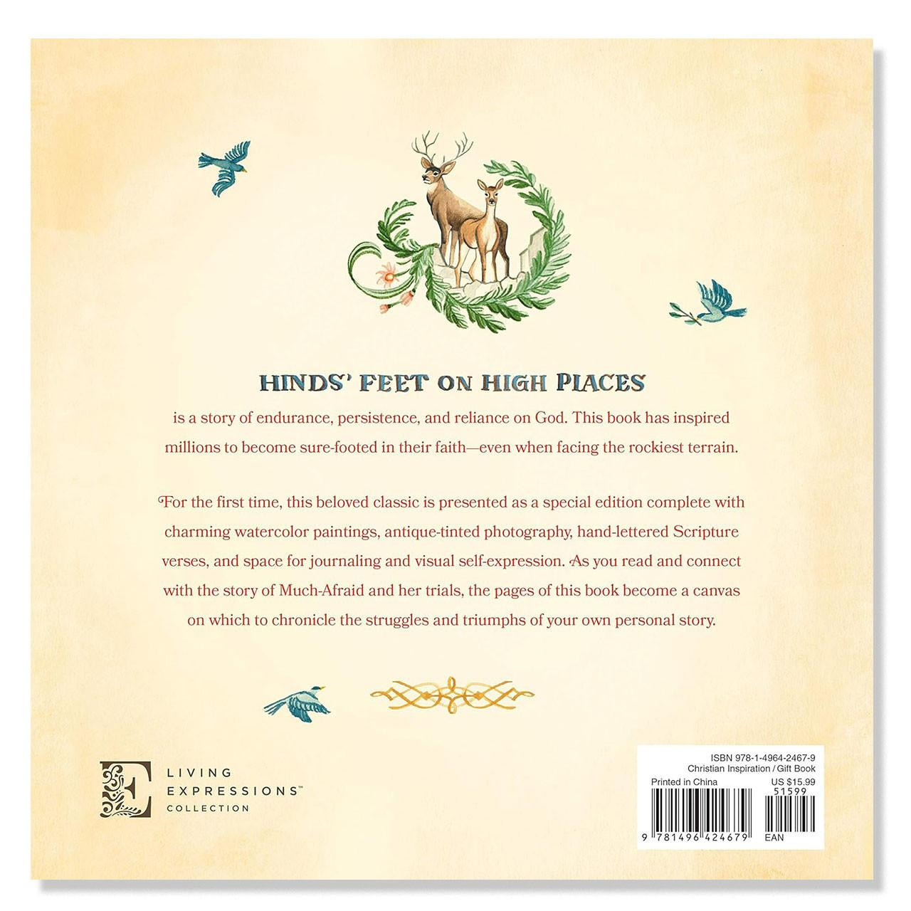 Back cover of Hind's Feet on High Places