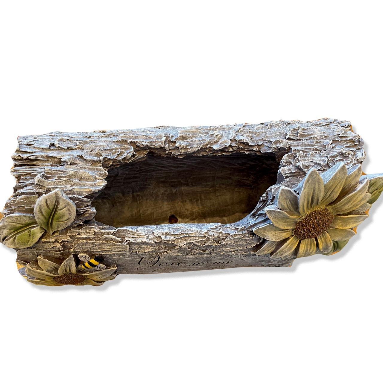 View from the top for the You Are My Sunshine Garden Planter