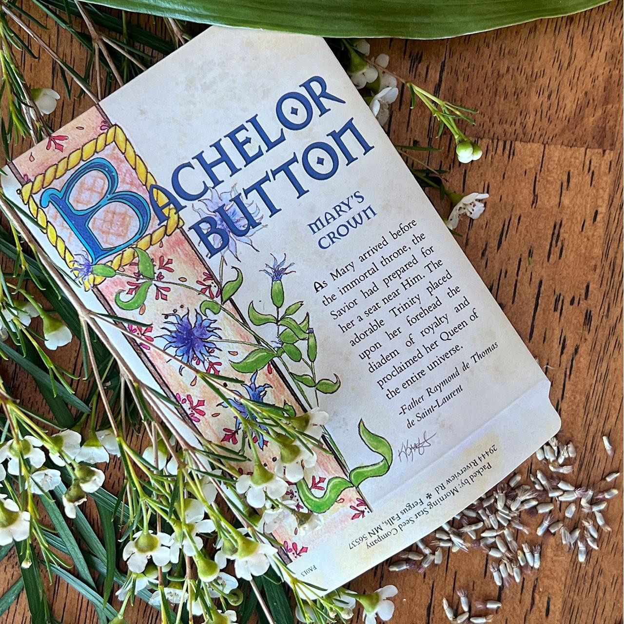 Mary's Crown Bachelor Button Seeds