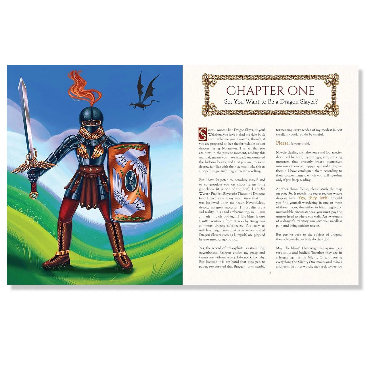 Chapter One page for Dragon Slayers by Joyce Derham