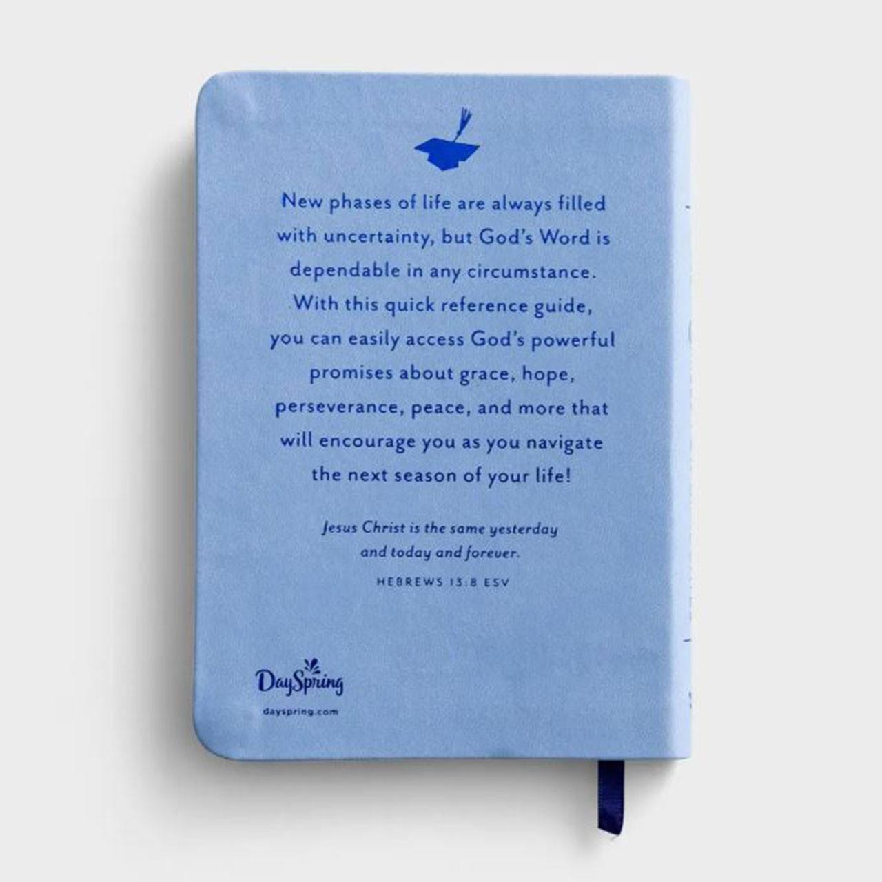 Back cover of the Bible Promises for Graduates
