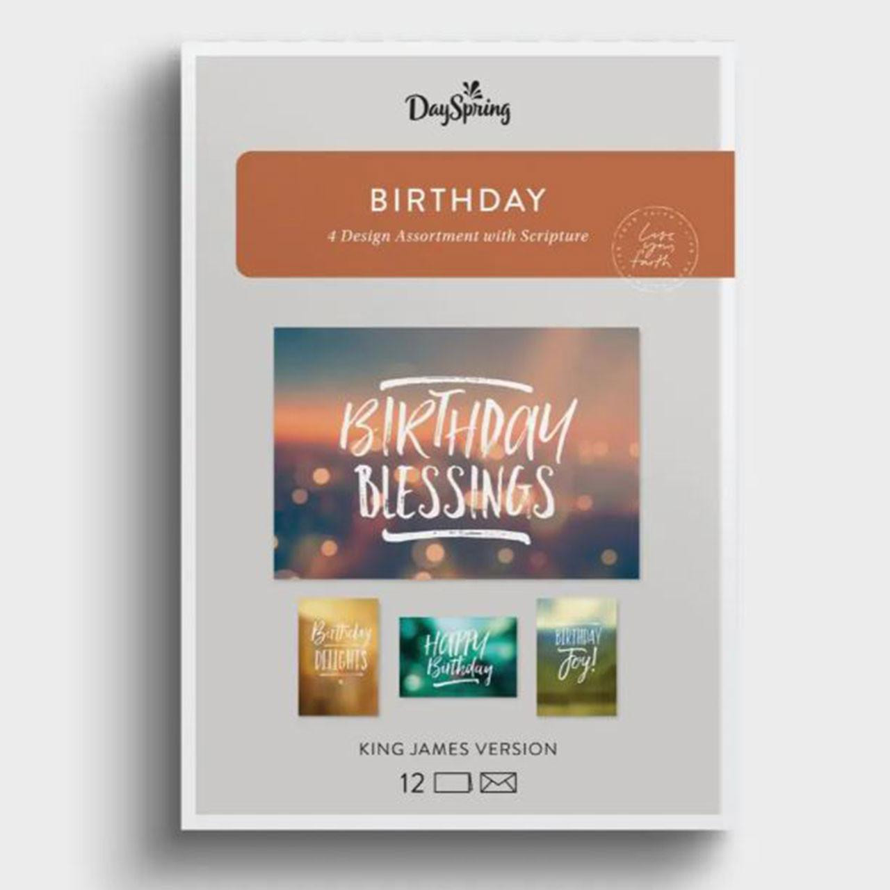 Simply Stated Boxed Birthday Cards