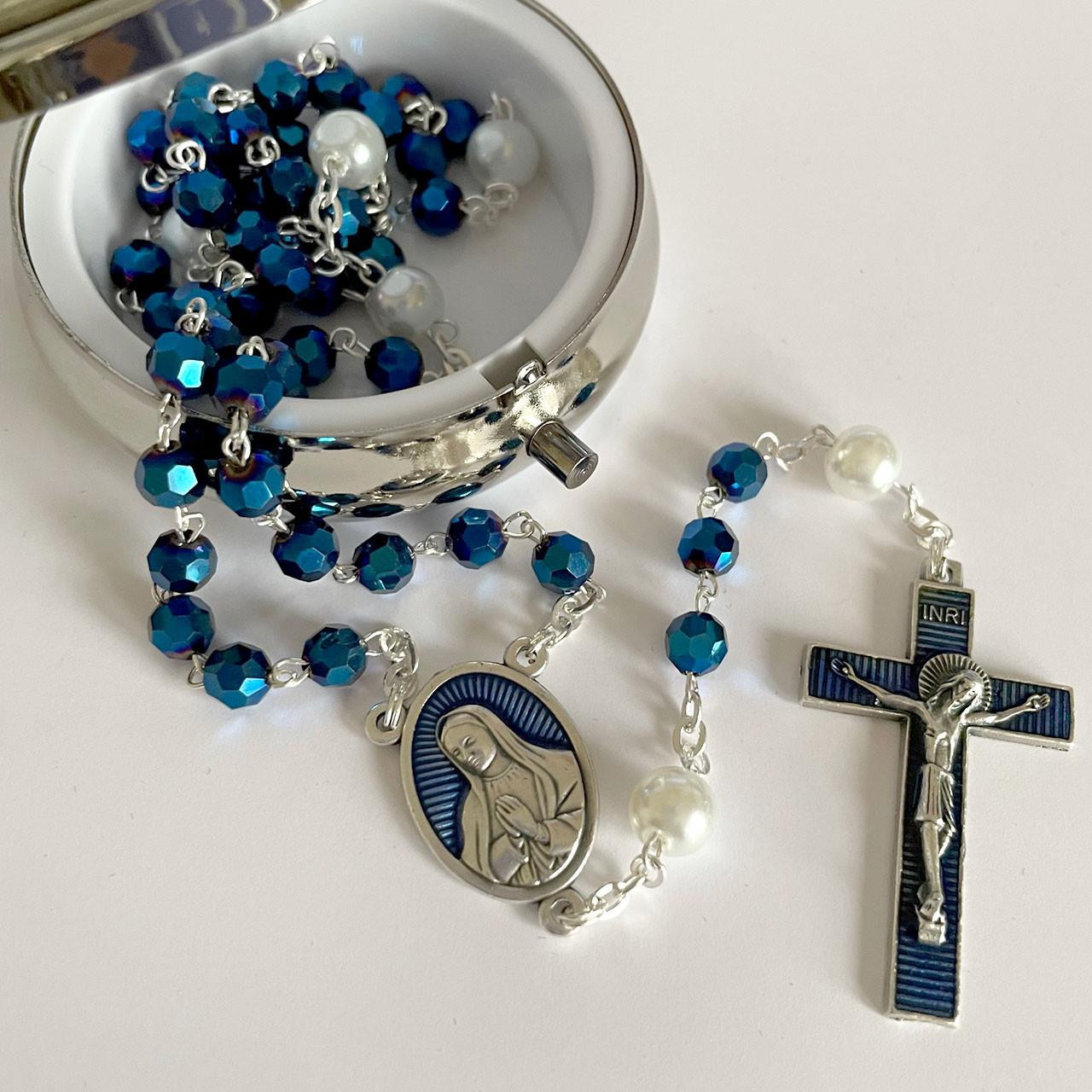 Detail of the Our Lady of Guadalupe Rosary