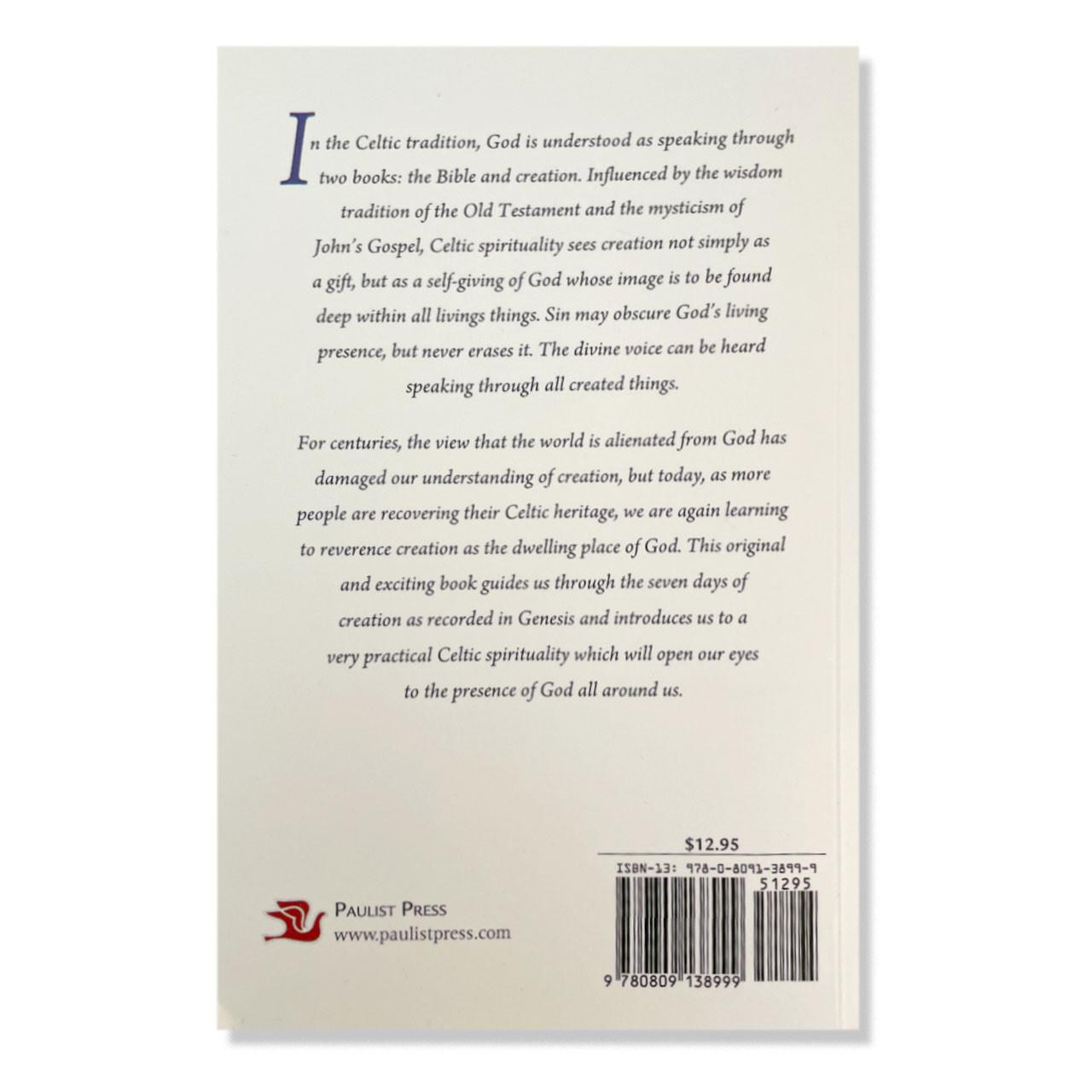 Back cover for The Book of Creation by J. Philip Newell