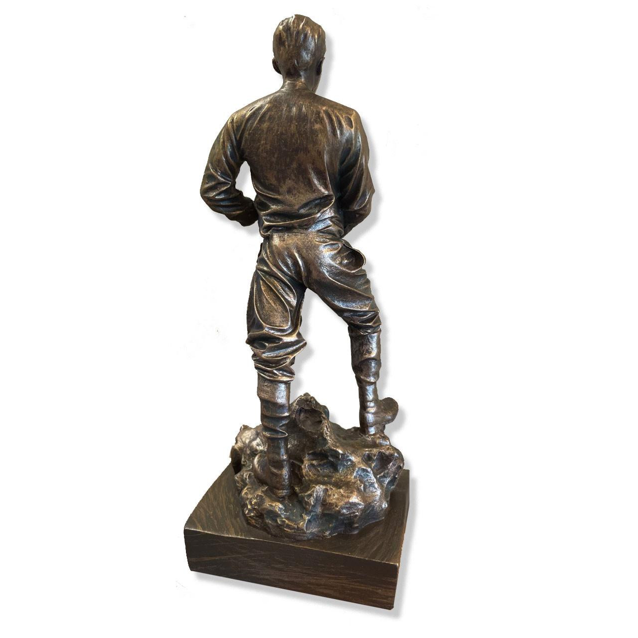 Back view of the 7IN Pier Giorgio Frassati Statue