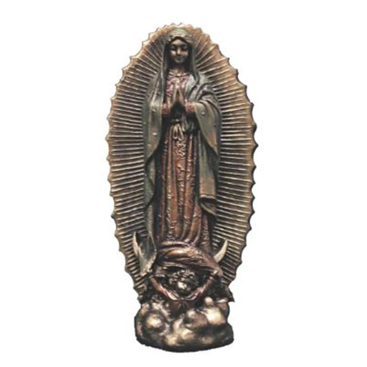 3-1/4"H Our Lady of Guadalupe Statue