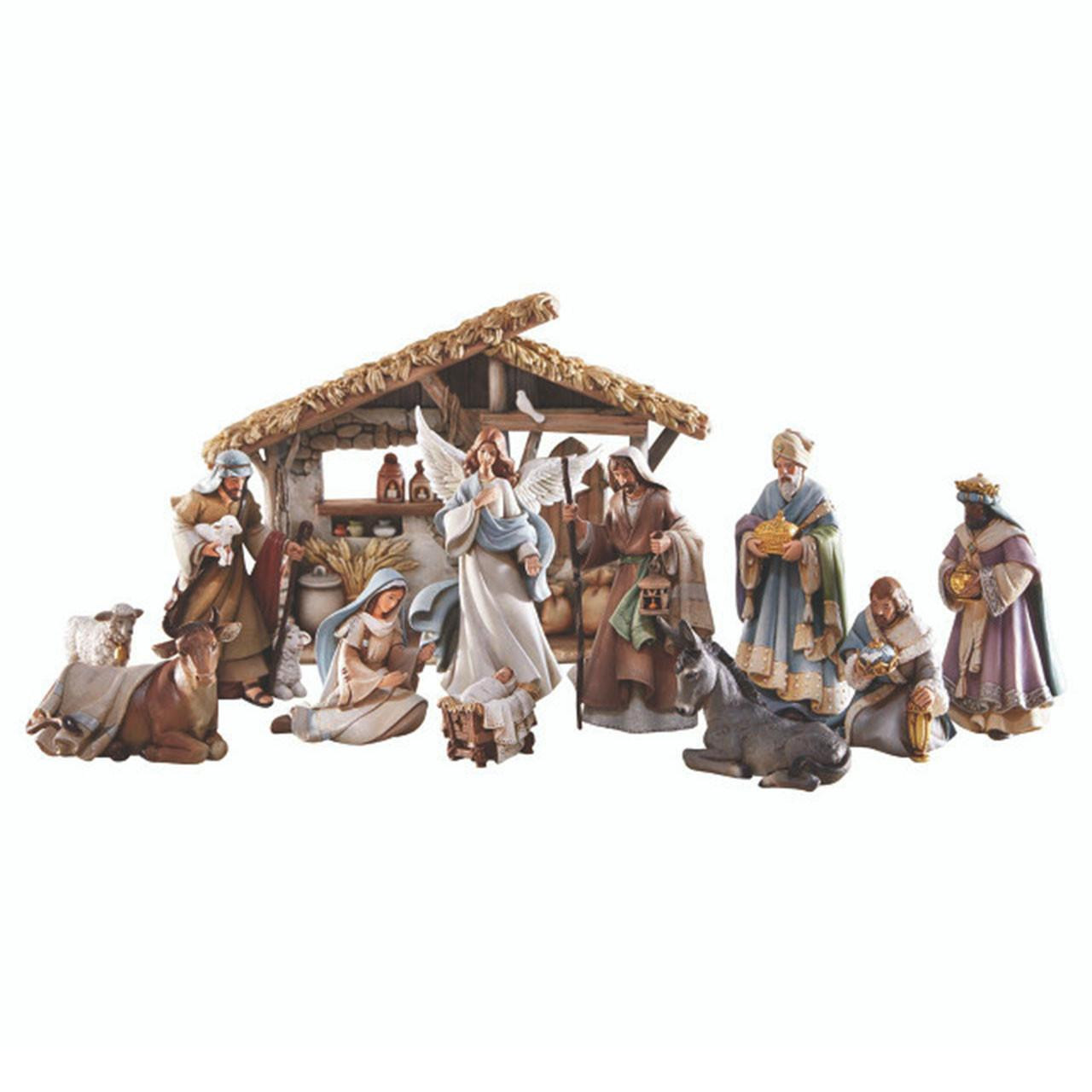 Bethlehem Nights 12 PC Nativity Set