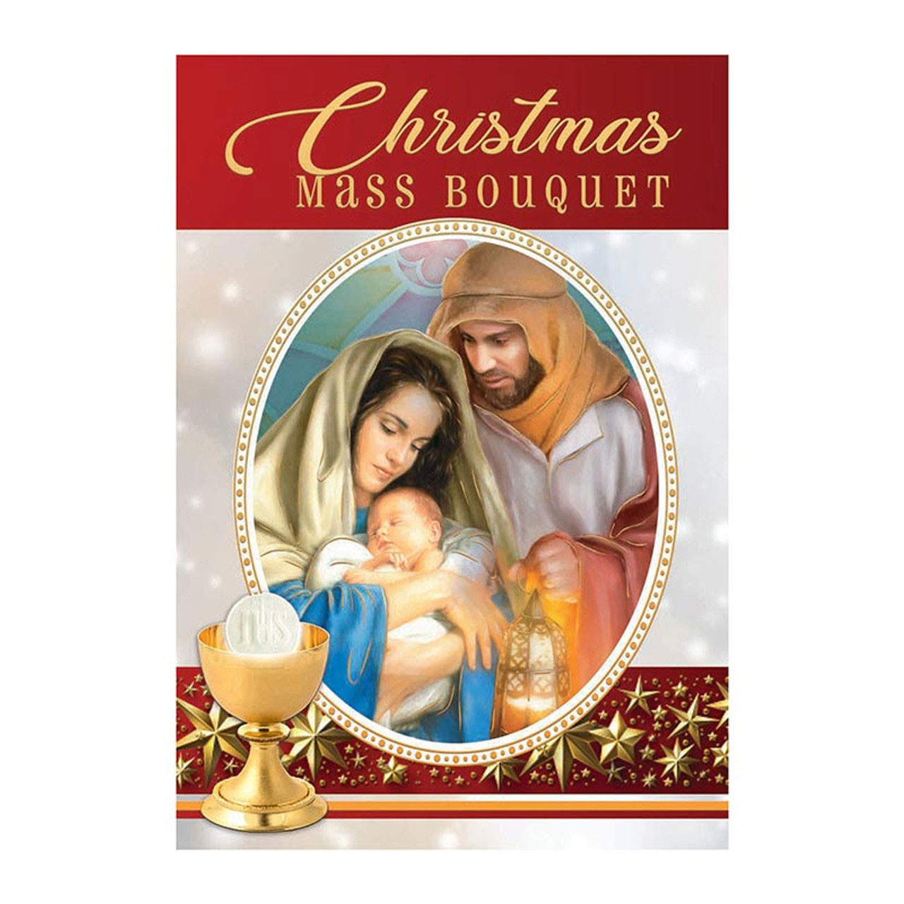 P1532 Blessed Nativity Christmas Mass Card