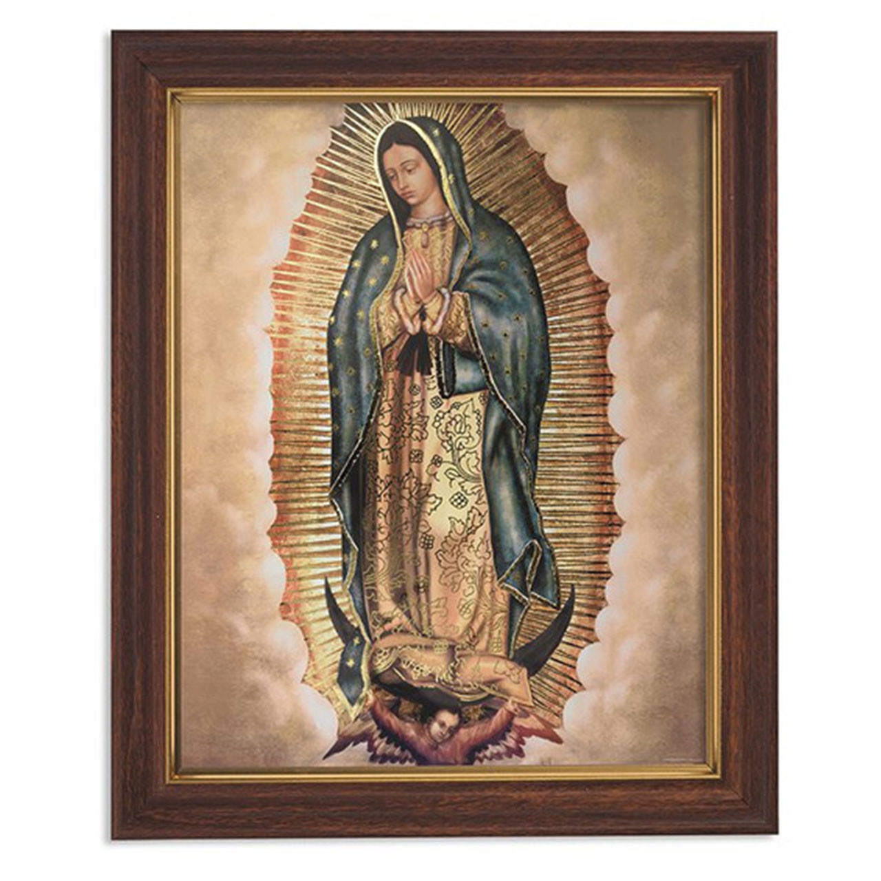 Framed Our Lady of Guadalupe Print