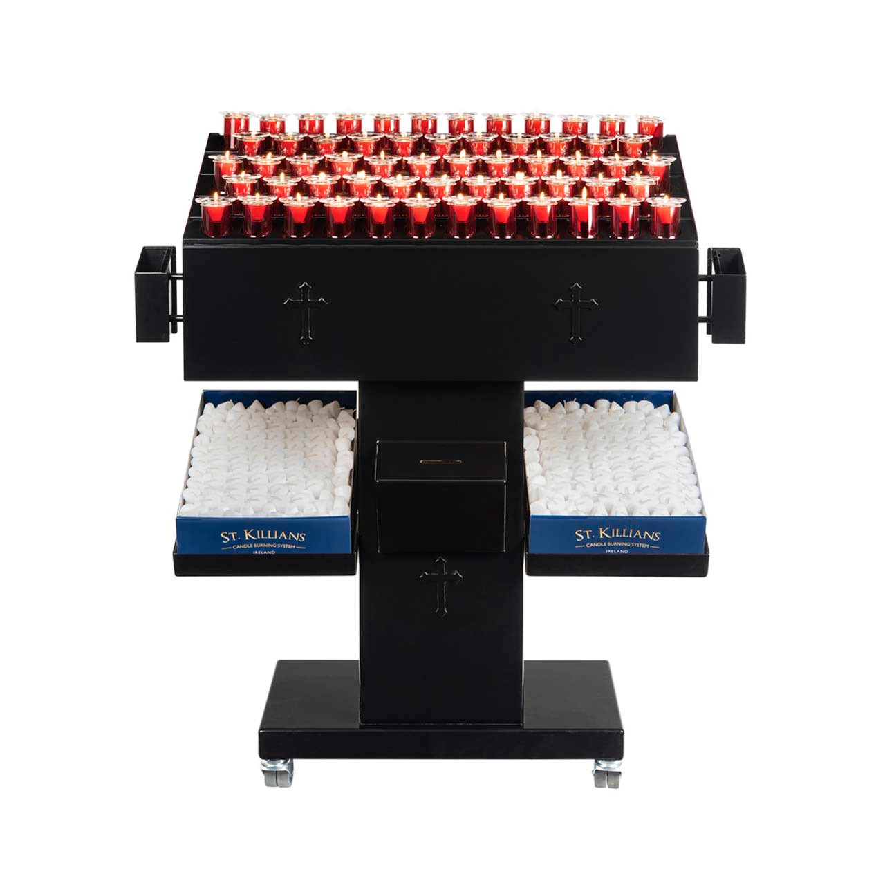 Killian Candles St. Malachy 58 Pc. Votive Stand/Black Killian Candles St. Malachy 58 Pc. Votive Stand/Black