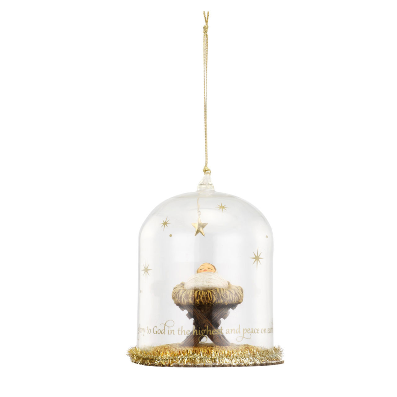 Baby Jesus Cloche Ornament