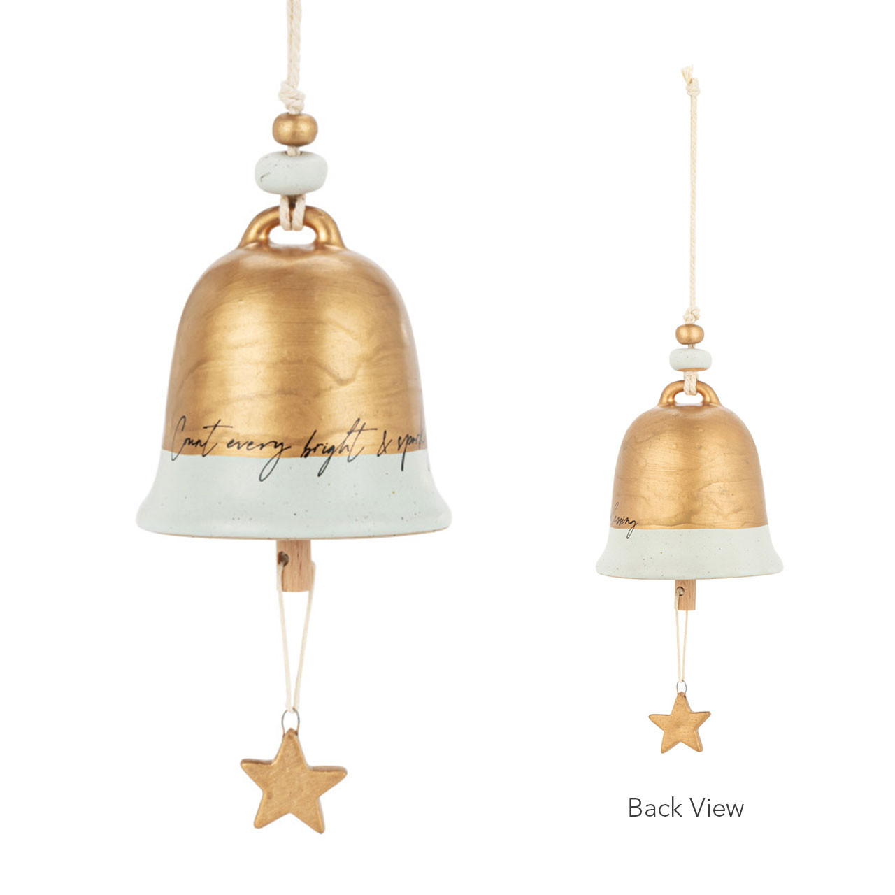 Large DEMDACO Blessed Holiday Bell