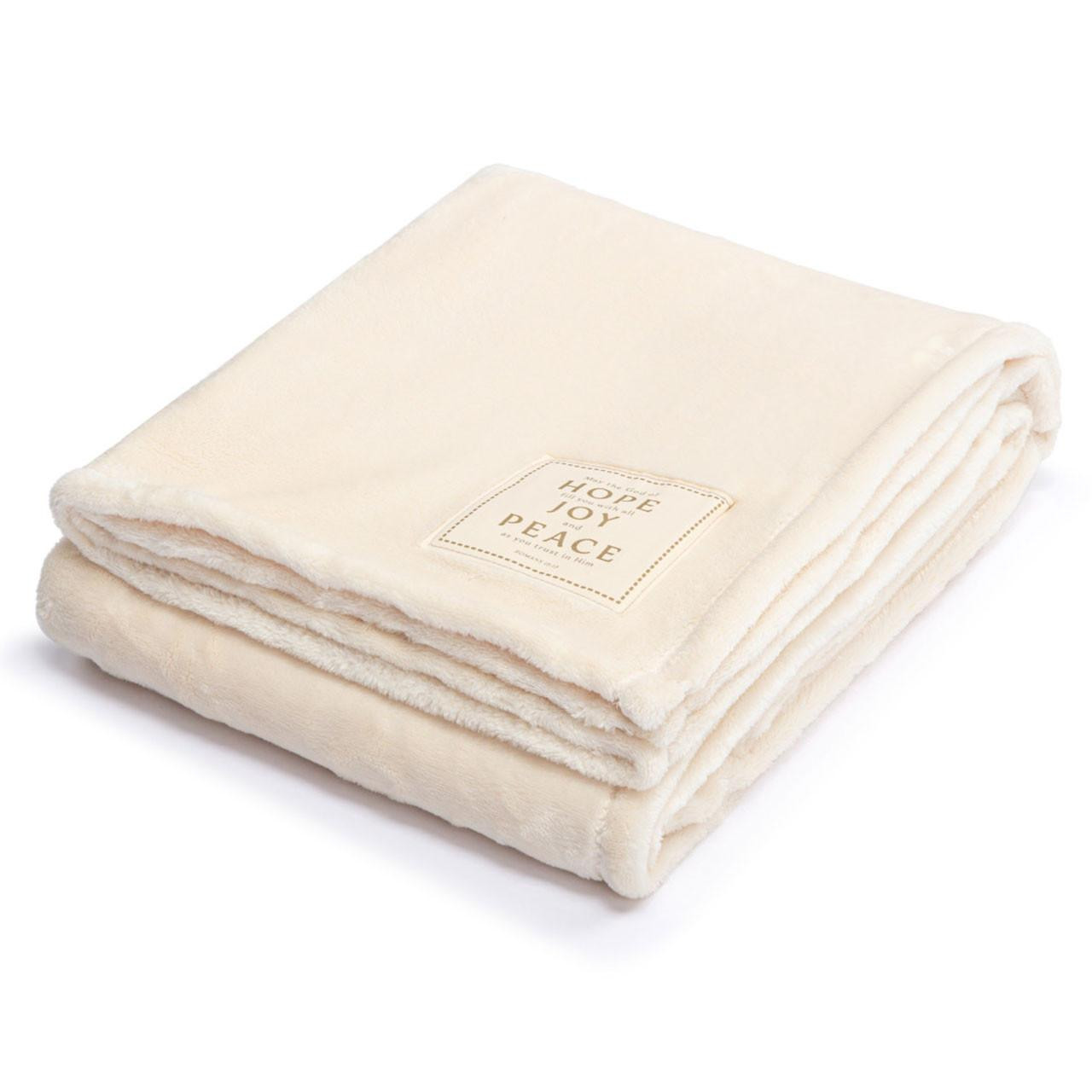 Guardian Angel God of Hope Throw Blanket