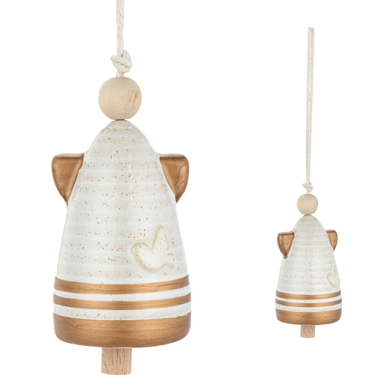 Mini Inspired Holiday Angel Bell