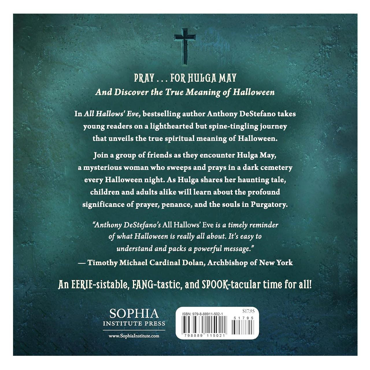 Back cover of All Hallow's Eve by Anthony DeStefano