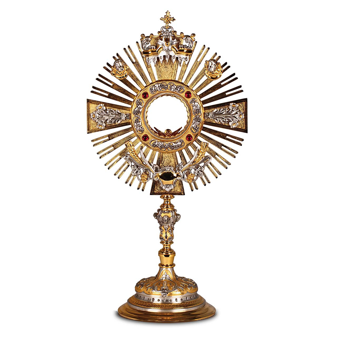 K667 Monstrance in Silver & Gold-Plate